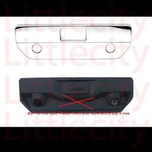 Cubierta de puerta trasera cromada para Chevy Silverado 1500/GMC Sierra 1500 2019 20 21 22 23 - Imagen 1 de 1