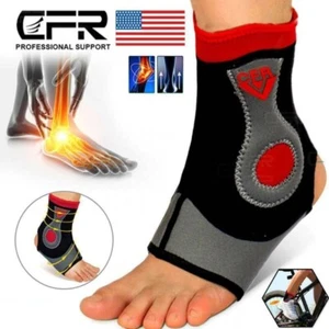 Ankle Brace for Plantar Fasciitis Support MMA Sprain Tendonitis Heel Pain Relief - Picture 1 of 11