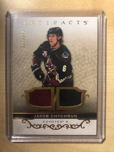 2021-22 Upper Deck Artifacts Gold Material #6 Jakob Chychrun - Arizona /249 - Bild 1 von 2