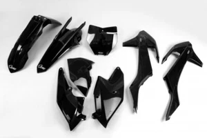 kit de plástico careno KTM SX Sxf 125 150 350 450 2016 - 2018 OVNI negro - Imagen 1 de 1
