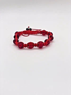 Pulsera Encantadora Shamballa/Macramé Trenzada Ajustable Nudo Natural Moda Para Hombre Foto 1 de 2