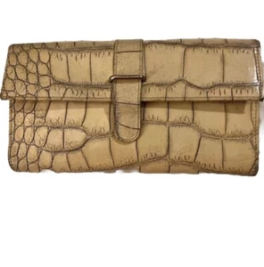 Furla cream crocodile wallet - Picture 1 of 9