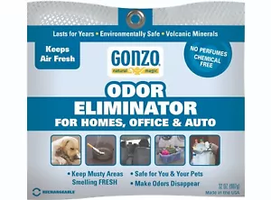 Gonzo Odor Eliminating Rocks - 32 oz - 907 Grams - Pet Cigarette Smoke Paint - Picture 1 of 9