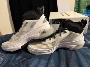 Air Jordan 37 'Oreo' | White | Men's Size 9.5 - Picture 1 of 7