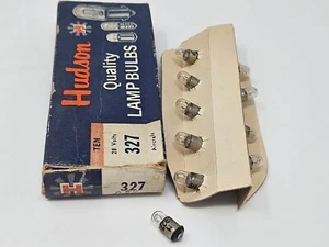 Box of 10 Hudson 327 H327 S327 GE327 Miniature Midget Lamps Light Bulbs 28V - Picture 1 of 1