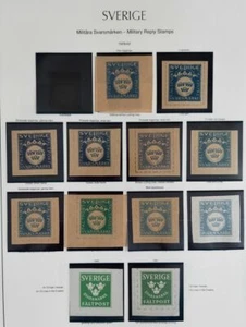 SWEDEN MINT Outstanding 1855-1990 collection, 2 albums, Scott/Facit $24,752.00 - Picture 1 of 12