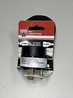 RV Power Adapter 3 prong 15 amp Male to 30 amp 110 female TT30P to 5-15R, Mini