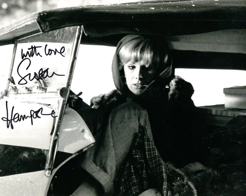Monte Carlo or Bust 8x10 movie scene photo signed by actress Susan Hampshire No2 Cover