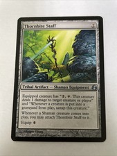 MTG Magic The Gathering Thornbite Staff Morningtide