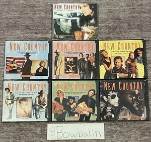 New Country ( USA CD , 1995 ) New Country Magazine - Compact Disc Lot of 7 - New - Picture 1 of 16