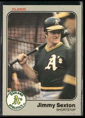 1983 Fleer #533 Jimmy Sexton - Image 1 of 2