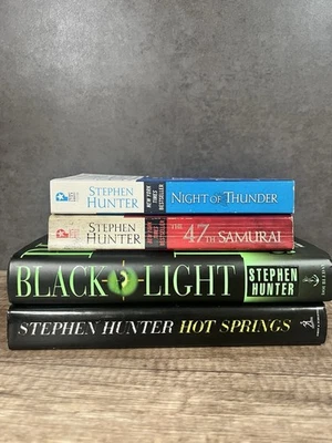 Stephen Hunter Lot of 4 Books | 2 Hardcover 2 Paperback - Image 1 of 4