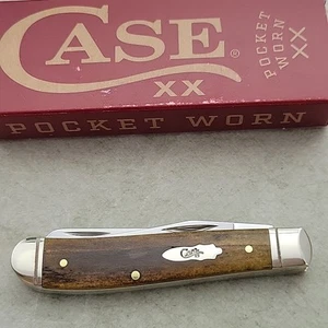 Case XX Knife Made In USA 2024 6207 SS Mini Trapper Smooth Antique Bone Handles - Picture 1 of 5