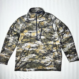 Camisa Pullover Huntworth Gadsden 1/4 Cremallera Para Hombres XL Disrupción Digital Camuflaje Absorbente - Imagen 1 de 12