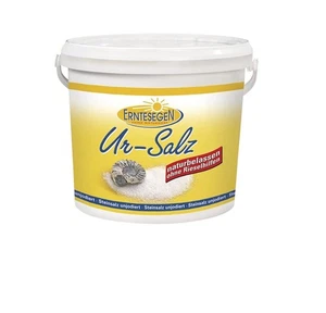Erntesegen Ur-Salz Eimer 12kg Steinsalz naturbelassen unbehandelt unjodiert - Bild 1 von 1