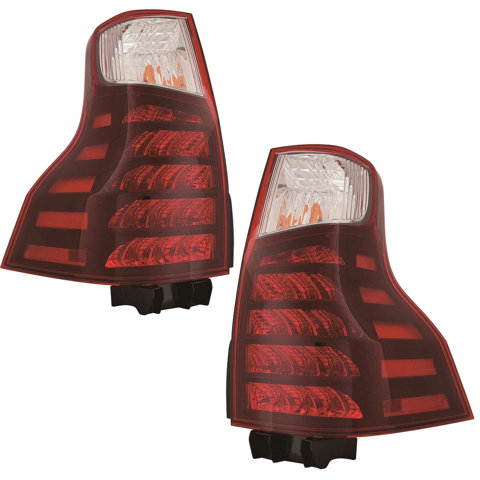 Juego de luces traseras LED con inserto negro para Lexus GX460 2017-2023 Foto 1 de 1