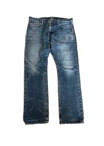 Polo Ralph Lauren Men's Varick Slim Straight Selvedge Jean 36x32 Red Line RARE - Picture 1 of 23