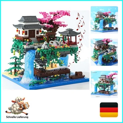 Sakura Baumhaus Bauklötze Kit mit Geschenkbox 3320 Stück, Musik Kirschbaum Bo... - Bild 1 von 4