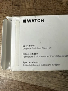 Correa deportiva Apple para Apple iWatch 45 mm-medianoche (sm/m) genuina OEM - Imagen 1 de 7