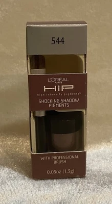 L'OREAL HiP High Intensity  Shocking Shadow Pigments 544 UNASHAMED 0.05 oz NIB - Image 1 of 4
