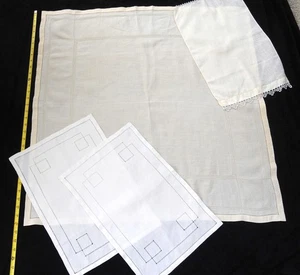 Vintage Tischdecke und 3 Tischsets - Bild 1 von 9