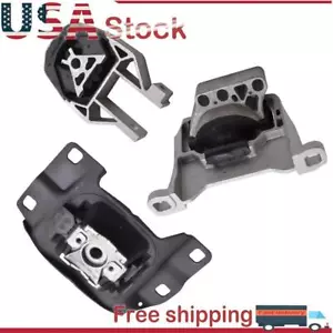 3PCS Engine Motor & Transmission Mount Set For 2013-2016 Ford Escape 2.0L 2.5L - Foto 1 di 10