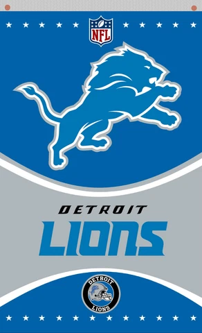 Detroit Lions Football Team Memorable Flag 90x150cm 3x5ft Fan Best Banner Cover
