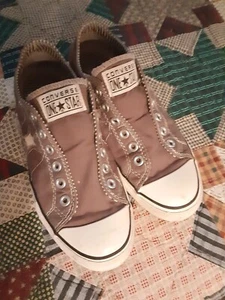 Converse Chuck Taylor One Star graue Damen-Freizeitschuhe Turnschuhe 8,5 - Bild 1 von 6