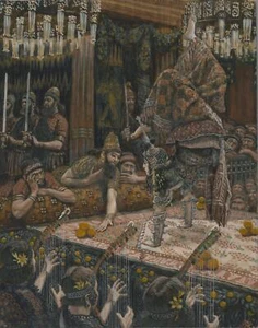 Impresión artística de archivo James Tissot La hija de Herodías bailando 1886-96 17"x22" - Imagen 1 de 1