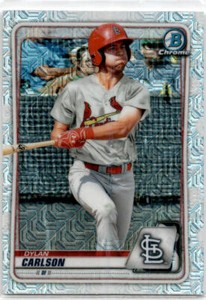 2020  Bowman Chrome Prospects Mojo Refractor Dylan Carlson #BCP-236a