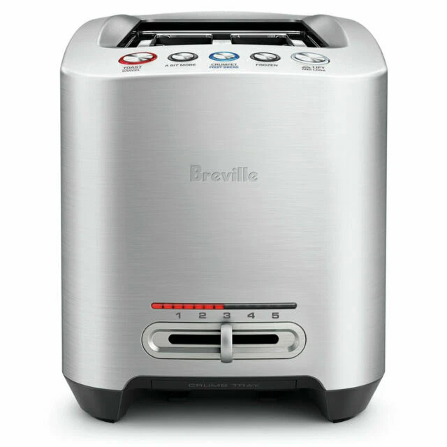 Breville the Smart Toast 4 Slice Longslot Toaster - Silver