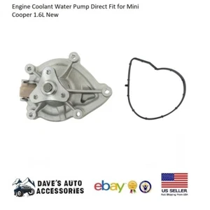 Engine Coolant Water Pump Direct Fit for Mini Cooper 1.6L New - Bild 1 von 5