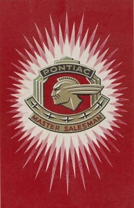 PONTIAC MASTER SALESMAN ADVERTISING PHOTO on 5x7 GLOSSY VINTAGE REPRINT - Picture 1 of 1