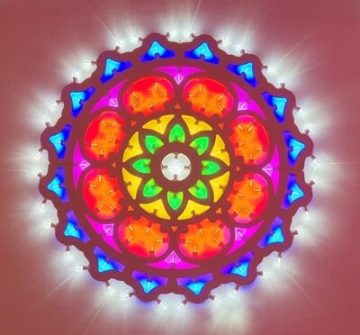 Telai per Luminarie del Salento In Pioppo Per Luci Led Da Arredo Varie Sagome - Immagine 1 di 4