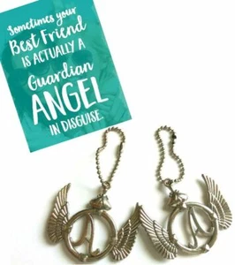 Llavero alas de ángel de la guarda x 2 - 1 para ti y 1 para ese amigo especial - Imagen 1 de 3