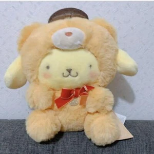Peluche Sanrio Pompompurin Latte Bear Kuma giallo soffice - Foto 1 di 2