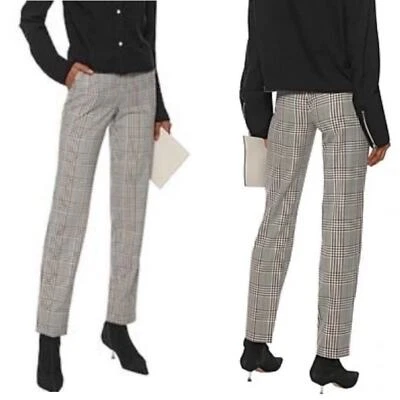 Pantalón a medida Robert Rodriguez a cuadros Príncipe de Gales talla 10  Foto 1 de 4