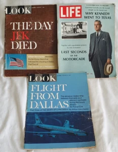 3 Life Magazines November 24 1967 Kennedy JFK Feb 7 & 21 1967 The Day JFK Died - Imagen 1 de 24
