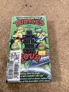 Teenage Mutant Ninja Turtles The Making of Coming Out of Their Shells Tour VHS - Imagen 1 de 7