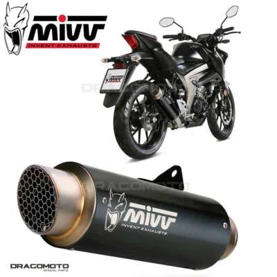 Impianto completo SUZUKI GSX-S 125 2017 2018 MIVV Gppro Nero - Immagine 1 di 4