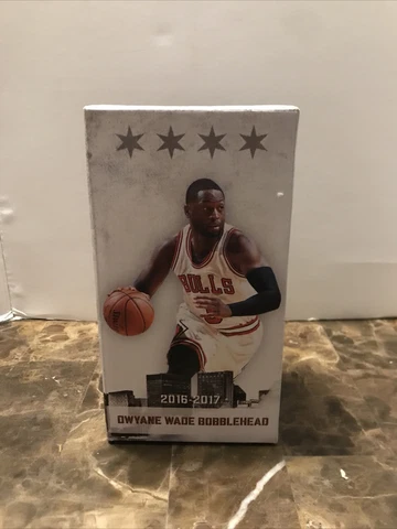 Dwyane Wade Chicago Bulls 2016 2017 Bobblehead NEW Cover
