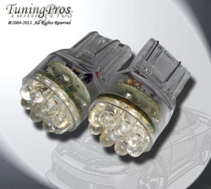 (1 Pair) Set of 2 pc Backup Reverse T20 Wedge 15 Yellow LED Light Bulb 7440 7441 - Bild 1 von 3
