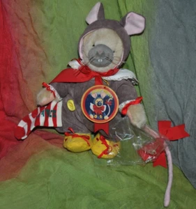 VTG MUFFY VANDERBEAR Plush Bear Halloween MUFFY MOUSE LTD 1995 8" TAG - Picture 1 of 3