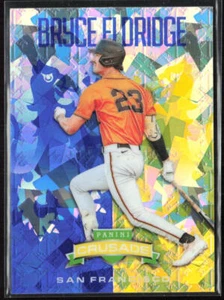 2024 Panini Crusade #49 Bryce Eldridge Crusade Blue Cracked Ice - Picture 1 of 2
