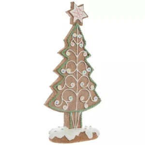 Cookie Tree with Star Christmas Figurine 13" - Picture 1 of 4