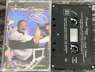Fernand Gignac - Les Grands Themes Audio Cassette Tape 1987 Disques Diva Canada - Image 1 of 4