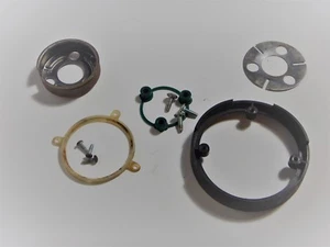 Jeep Cherokee Wrangler CJ5 CJ7 bocina botón de volante hardware ENVÍO GRATUITO - Imagen 1 de 6