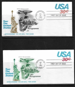 USA SC # UC53-UC54 USA / 30C . Artcraft Cachet - Picture 1 of 1