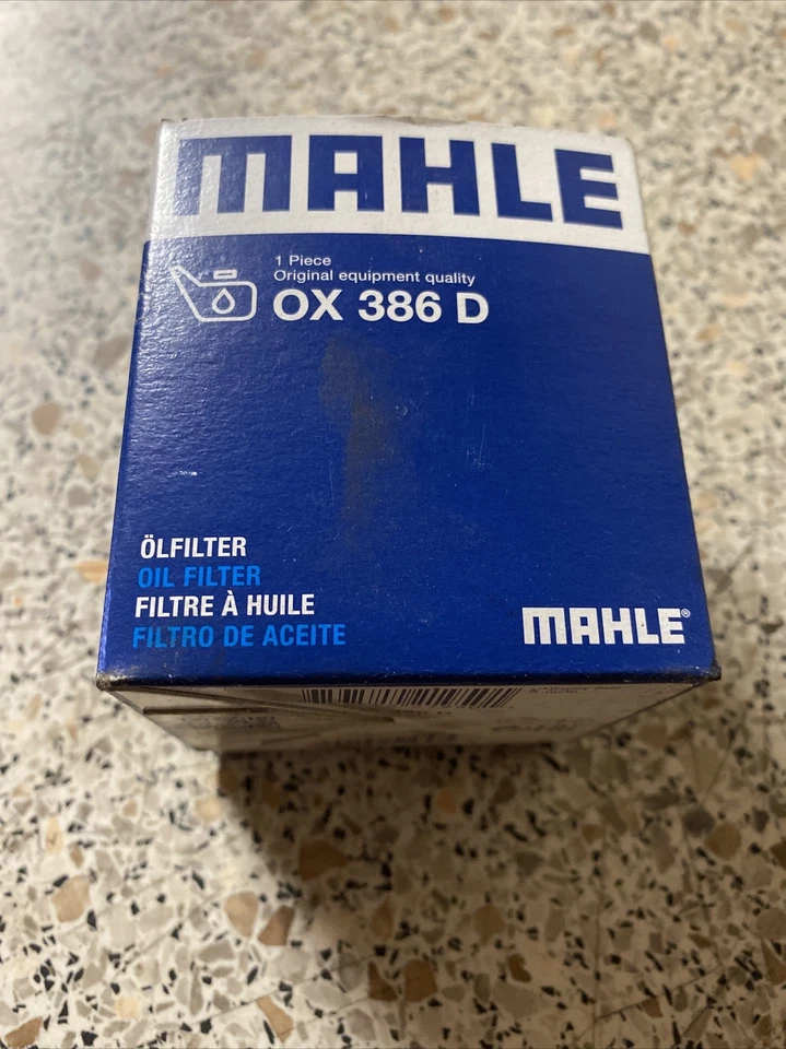 Filtro de aceite MAHLE Ø 63,5 mm (OX 386D) para Opel Astra H para Suzuki Sx4 / Classic Foto 1 de 1