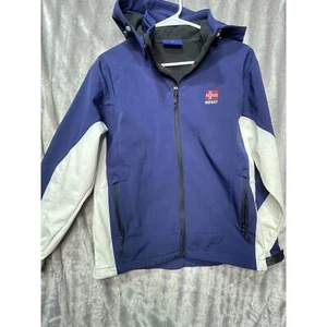 Norway Fleece Lined Exploreer Jacket / Coat Navy Blue Women's Size XS - Picture 1 of 4